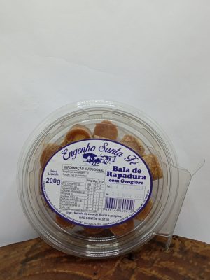 Bala de Rapadura Com Gengibre